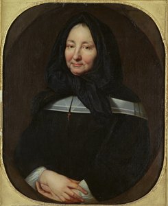 Portret van Madame Marie Bonneau de Miramion (1629-96) ca. 1690 door Jean François de Troy