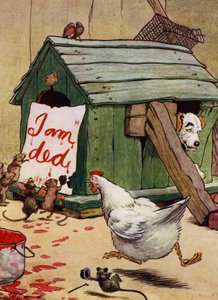 Illustratie voor Old Mother Hubbard