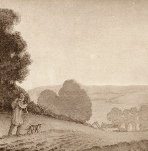 Illustratie voor The Scholar-Gipsy door Matthew Arnold