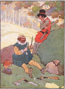 Toch zwoer een van hen, harder van hart, zijn opdracht te vervullen, 1930s door Frank Adams