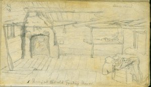 Kamer in het oude Handelshuis, 1851