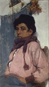 De Italiaanse Vissersjongen door Frank Bramley