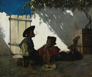 Italiaans:  Dolce far niente Zoet niets doen