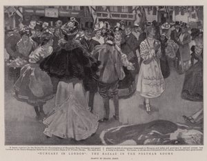 Hongarije in Londen, de Bazaar in de Portman Rooms door Frank Craig