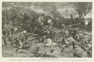 Een Hooglandaanval nabij Ieper, Eerste Wereldoorlog