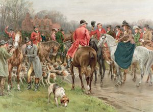 Een winterochtend, uit de Pears Annual, 1908