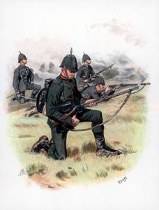 Marsorder, The Kings Royal Rifle Corps voorheen 60th Rifles, 1889