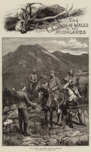 De Prins van Wales in de Hooglanden