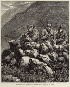 De Prins van Wales in de Hooglanden, de hertenjacht bij Invercauld