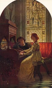 Harmonie, 1877 door Frank Dicksee