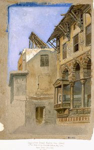 Huis van Memlook Radnau bey, Caïro door Frank Dillon