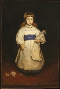 Mary Cabot Wheelwright, 1882 door Frank Duveneck