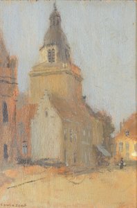 Eglise de Ville, n.d. door Frank Edwin Scott