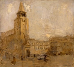 St. Germain des Pres nr. II door Frank Edwin Scott
