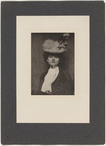 Portret van juffrouw Jones,1901 (foto) door Frank Eugene