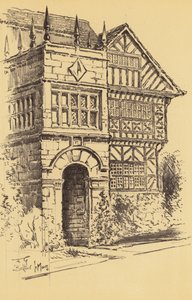 Hall-i-th-Wood, Bolton-le-Moors (litho)