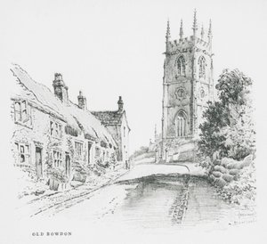 Old Bowdon (litho)