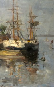 Scheepvaart door Frank Laing