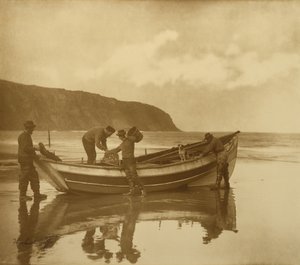 Het stranden van de Dankbaarheid, c.1890s door Frank Meadow Sutcliffe