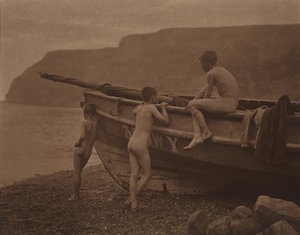 In Puris Naturalibus (In natuurlijke staat) door Frank Meadow Sutcliffe