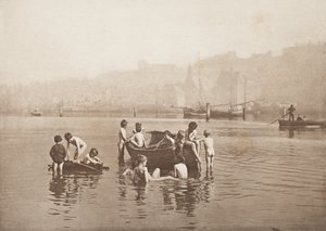 Waterratten door Frank Meadow Sutcliffe