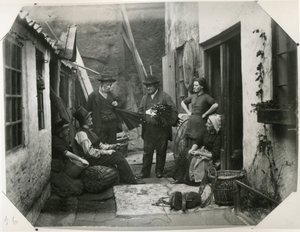 Whitby Vissersvolk, ca. 1885