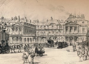 Het Palais-Royal, 1915 door Frank Milton Armington