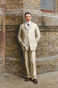 Portret door Frank Moss Bennett