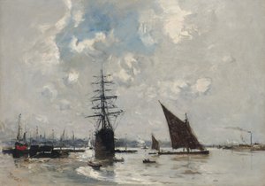 Schepen op de Theems