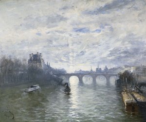 De Paris Royale aan de Seine door Frank Myers Boggs