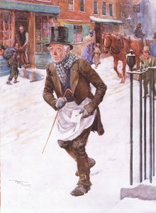 Trotty Veck (The Chimes) door Frank Reynolds