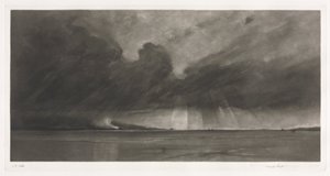Wolkenmars over de Zanden van Dee door Frank Short