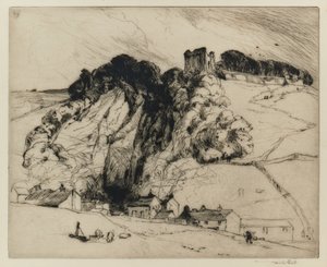 Landschap door Frank Short