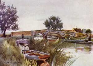 Norfolk Broads: Acle Bridge door Frank Southgate