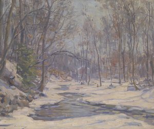 Een Winterochtend door Frank Townsend Hutchens