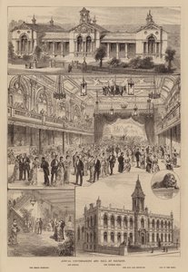 Jaarlijkse Conversatie en bal in Saltaire, Yorkshire door Frank Watkins