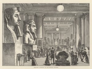 Elektrische verlichting van het British Museum door Frank Watkins