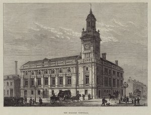 Het Holborn Stadhuis door Frank Watkins