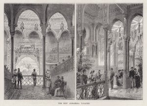 Het nieuwe Alhambra-theater door Frank Watkins