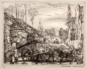Parijse Poort door Frank Wilcox