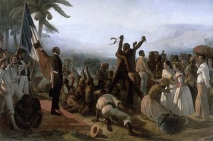 Afkondiging van de afschaffing van de slavernij in de Franse koloniën, 27 april 1848