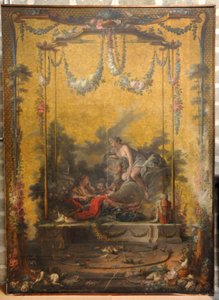 François BOUCHER, Maurice JACQUES - CARTON DE TAPISSERIE. AURORE ET CEPHALE, GOB-21-001 door François Boucher
