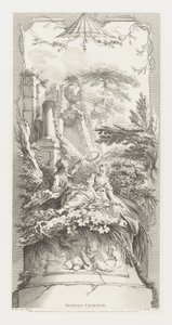 Hommage Champètre (Pastorale) in Nouveaux Morceaux pour des Paravents [Nieuwe concepten voor schermen] door François Boucher