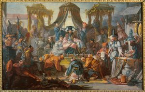 De Audiëntie van de Keizer van China door François Boucher