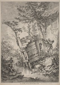 De Wasvrouw door François Boucher