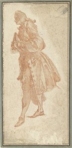 Studie voor Philinte (ontwerp voor de illustratie van Le Misanthrope uit de editie van 1734 van Molière