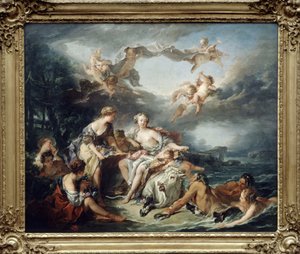 De ontvoering van Europa - door Boucher