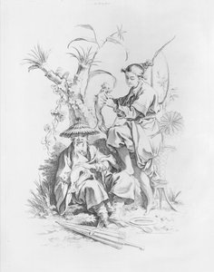 De Vijf Zintuigen, 1720-70 door François Boucher