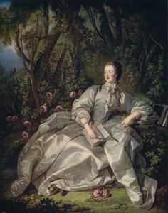 De markies De Pompadour, 1758, circa 1915 door François Boucher