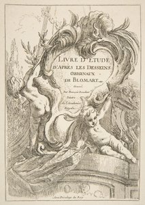 Titelpagina, 1753 door François Boucher